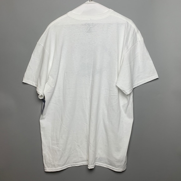 Champion T-Shirt White Black New - Picture 2 of 3